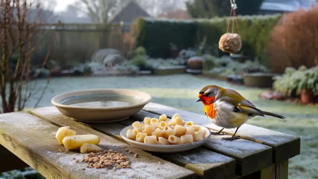 Waarom dierenbeschermers nu oproepen om dit keukenkastingrediënt in je tuin te leggen voor roodborstjes